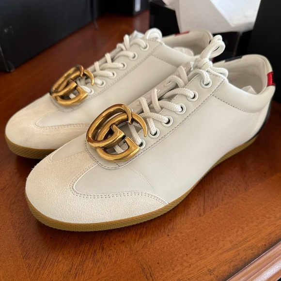 New Mormont Gucci Sneakers with Removable Gucci piece - Picture 2 of 6